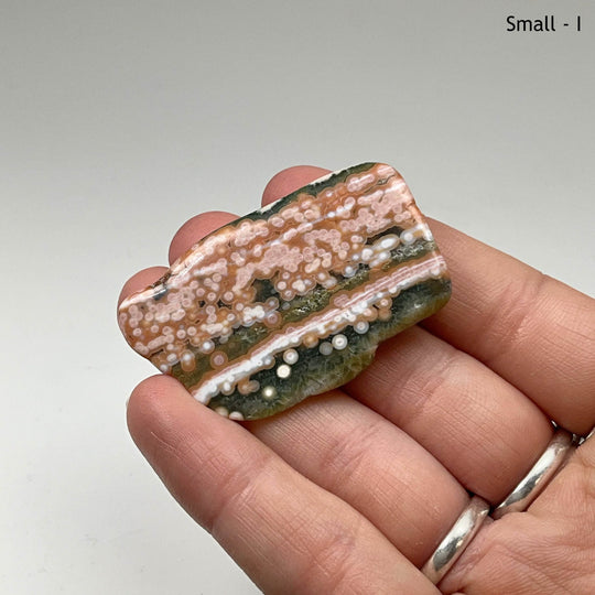 Ocean Jasper Tumble-Rocks and Gems Canada
