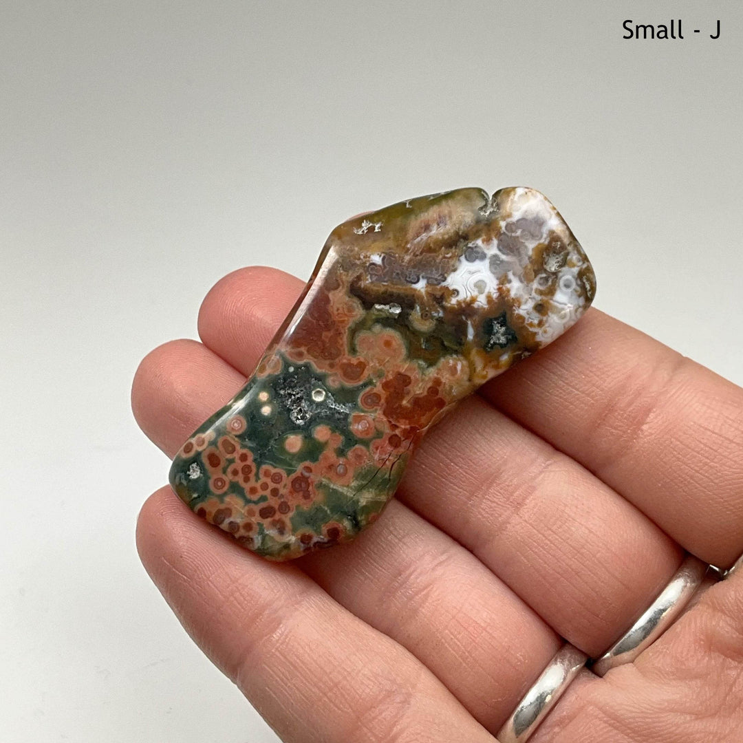 Ocean Jasper Tumble-Rocks and Gems Canada