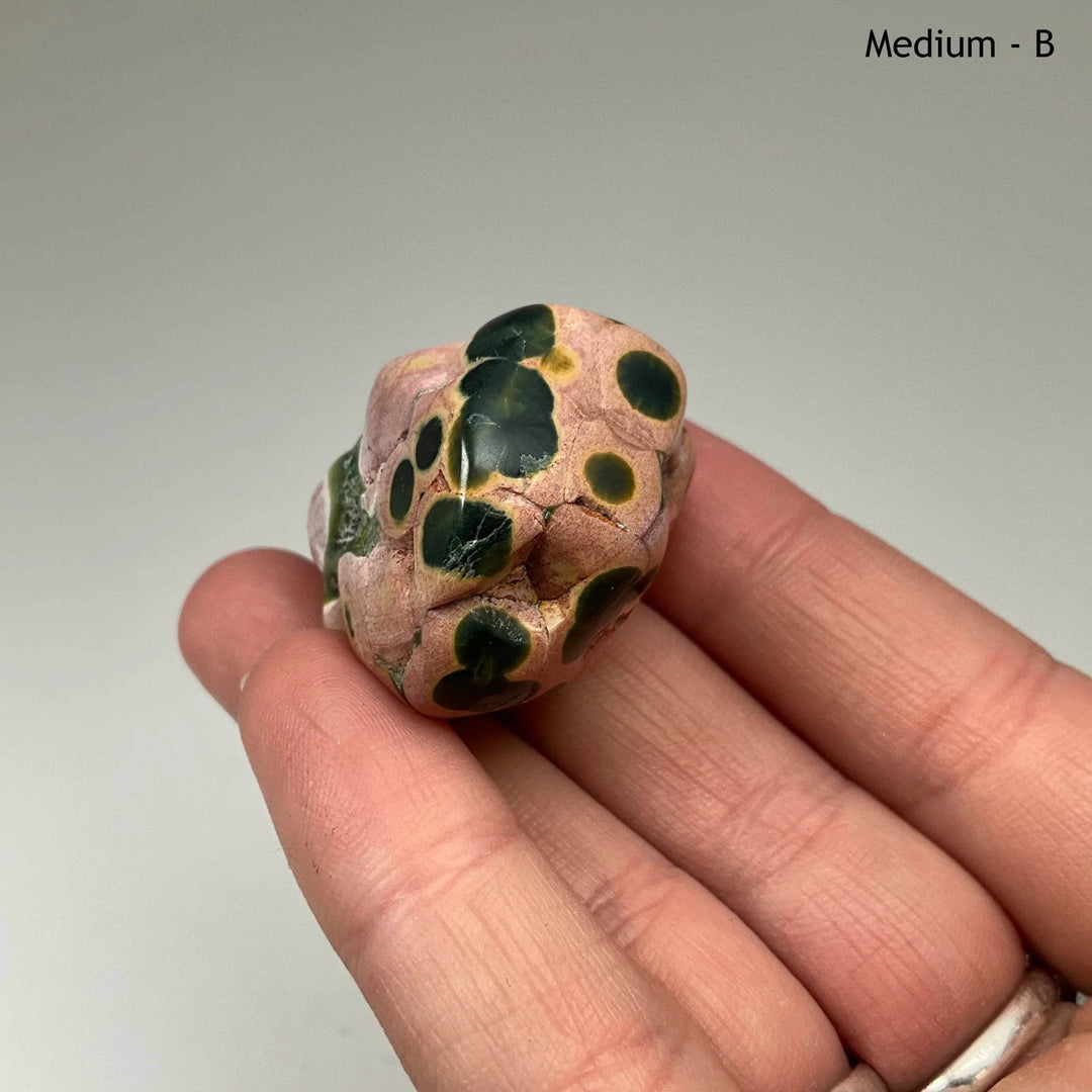 Ocean Jasper Tumble-Rocks and Gems Canada