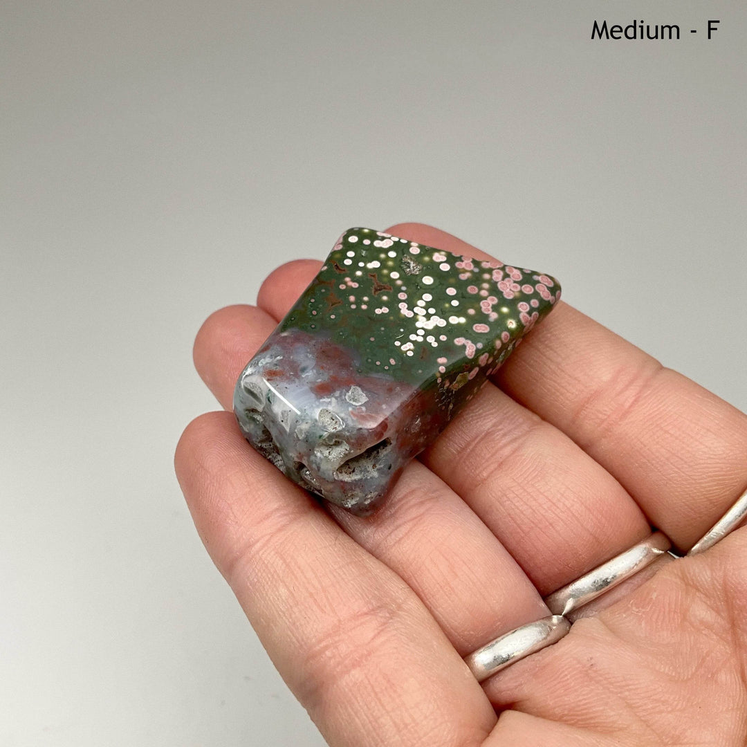Ocean Jasper Tumble-Rocks and Gems Canada
