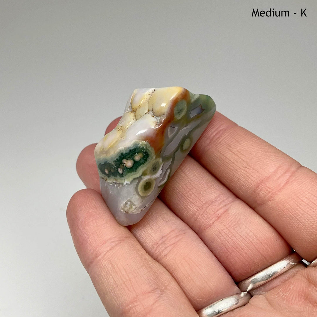 Ocean Jasper Tumble-Rocks and Gems Canada