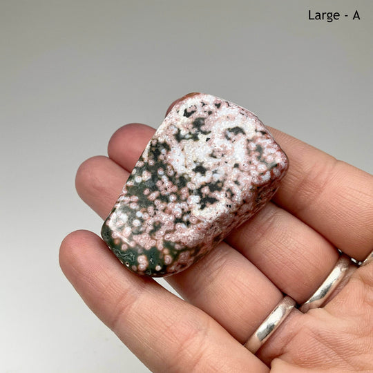 Ocean Jasper Tumble-Rocks and Gems Canada