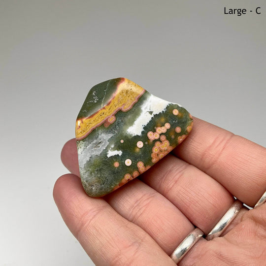 Ocean Jasper Tumble-Rocks and Gems Canada