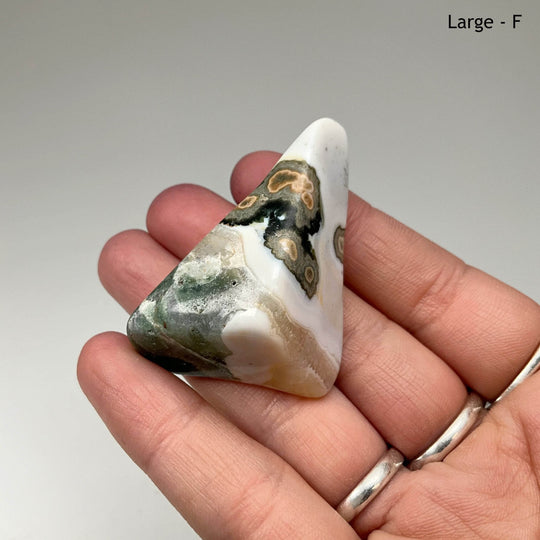 Ocean Jasper Tumble-Rocks and Gems Canada