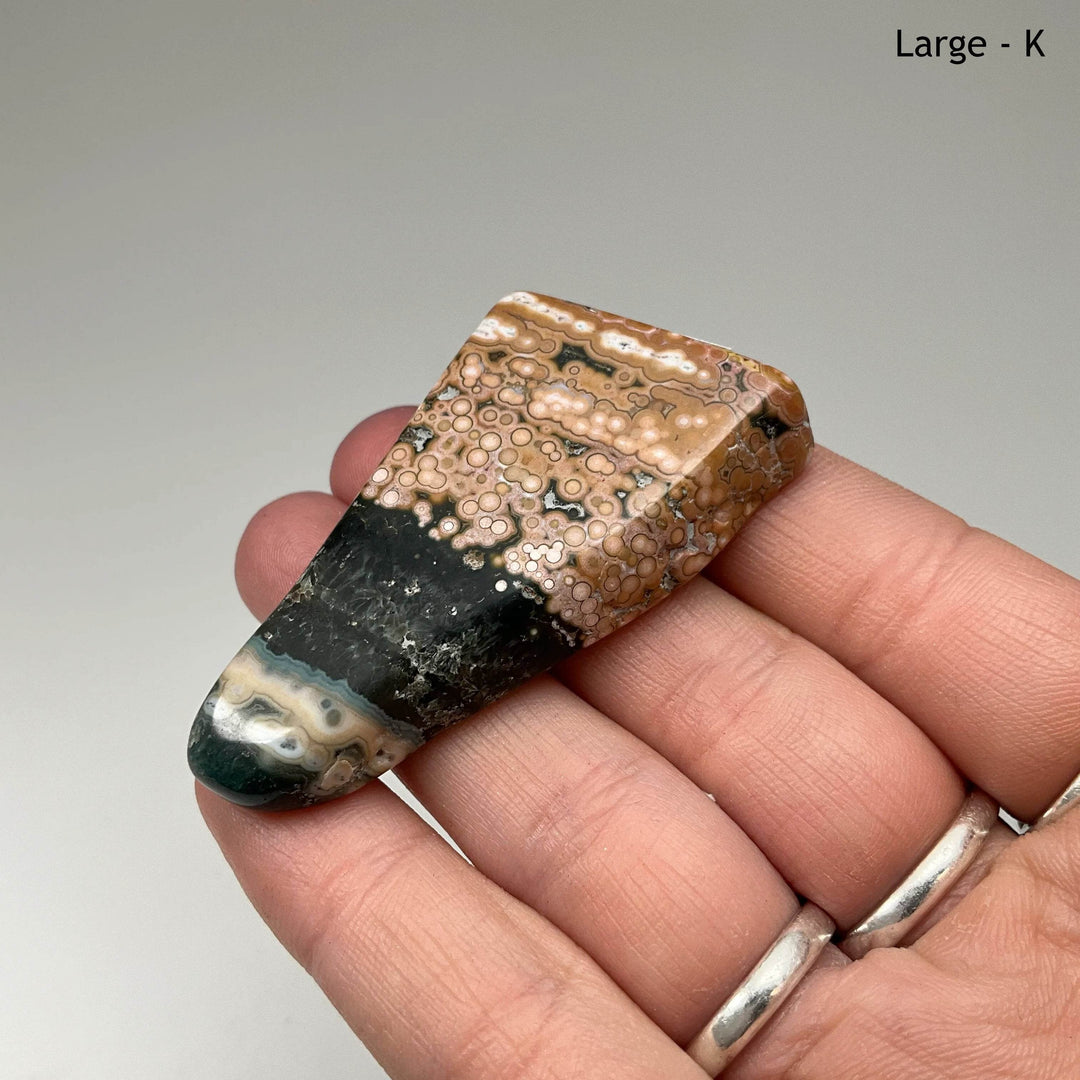 Ocean Jasper Tumble-Rocks and Gems Canada