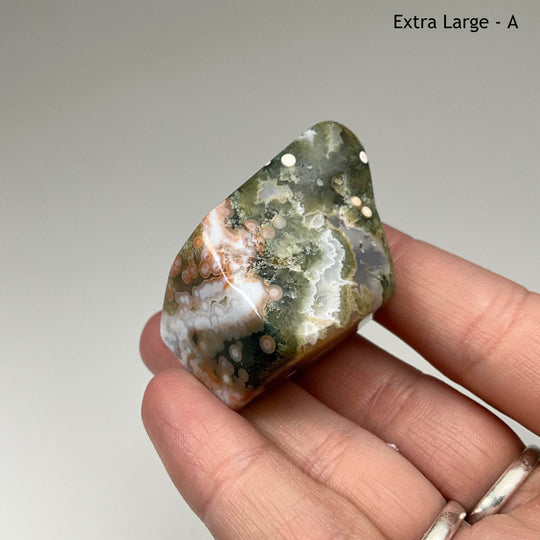 Ocean Jasper Tumble-Rocks and Gems Canada
