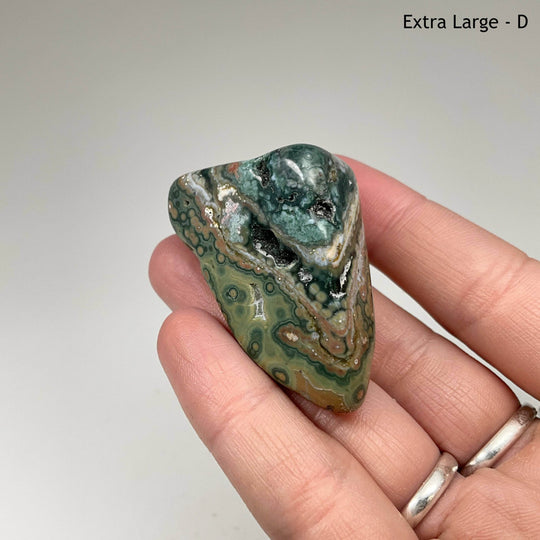 Ocean Jasper Tumble-Rocks and Gems Canada