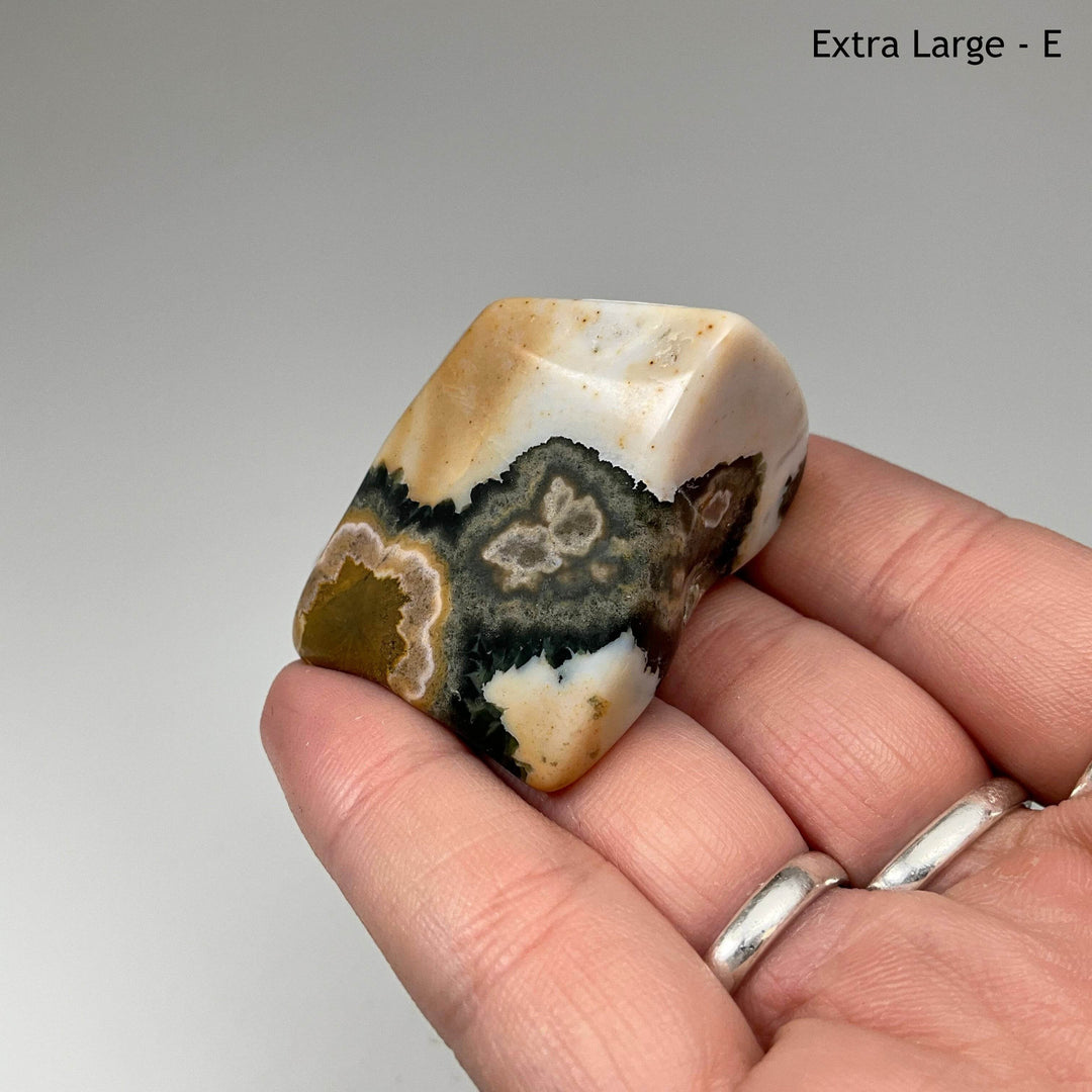 Ocean Jasper Tumble-Rocks and Gems Canada