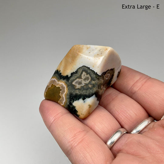 Ocean Jasper Tumble-Rocks and Gems Canada