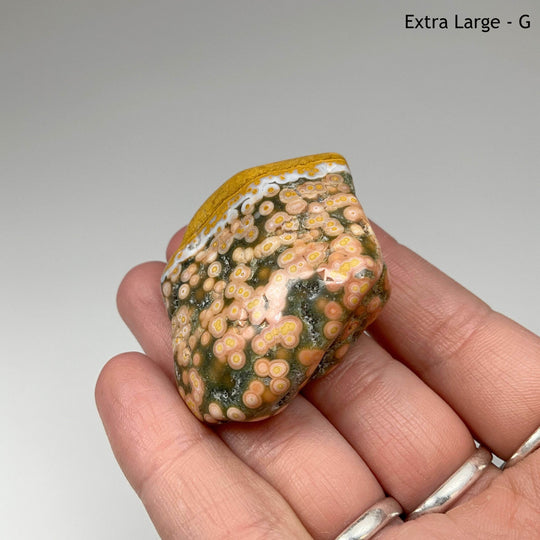 Ocean Jasper Tumble-Rocks and Gems Canada