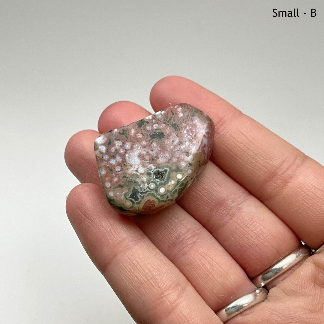 Ocean Jasper Tumble-Rocks and Gems Canada