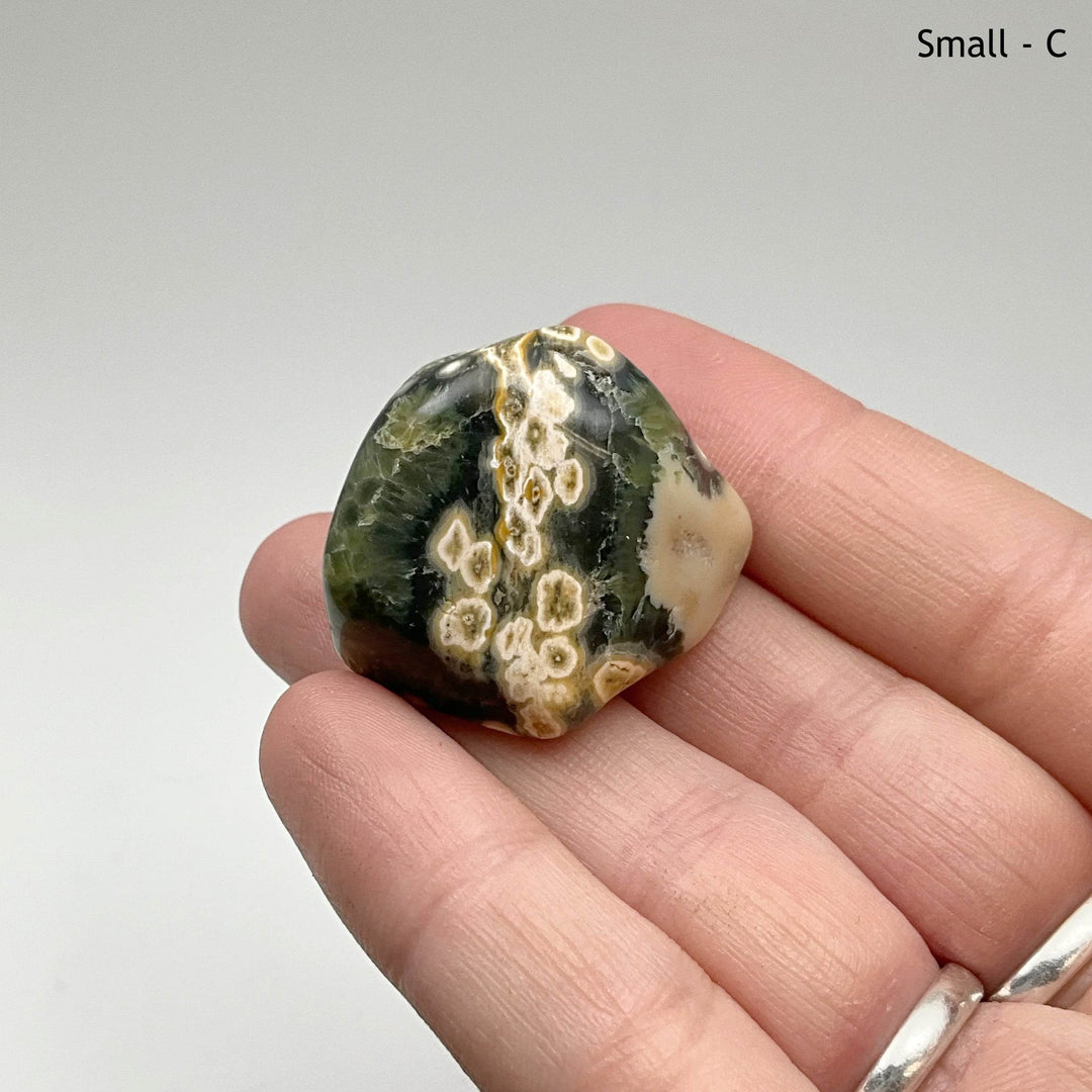 Ocean Jasper Tumble-Rocks and Gems Canada