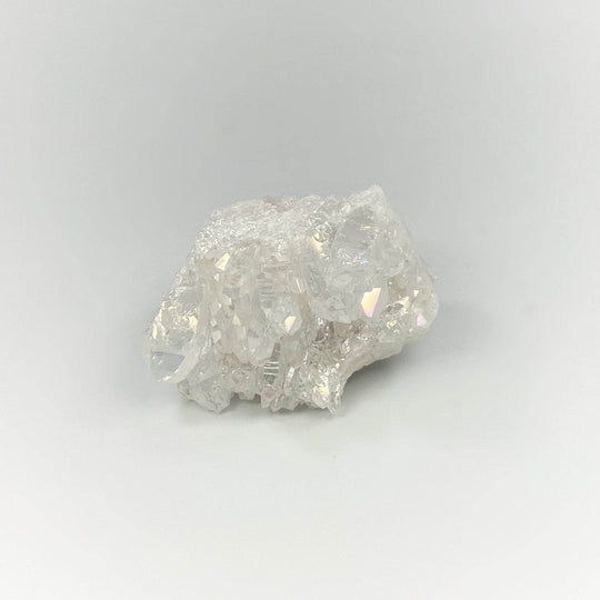 Opalescent Quartz Cluster-Rocks and Gems Canada