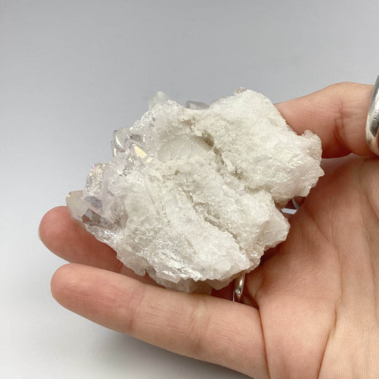 Opalescent Quartz Cluster-Rocks and Gems Canada