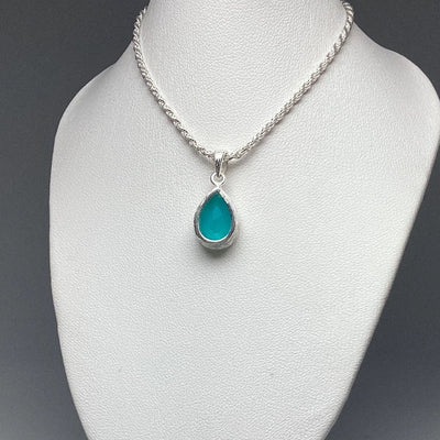 Paraiba Blue Onyx Pendant