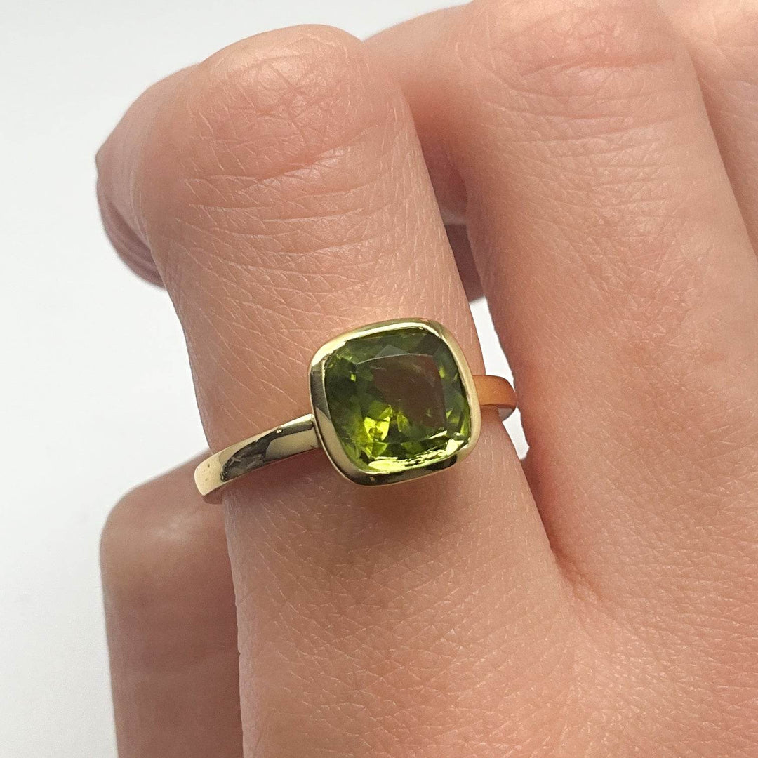 Peridot Ring-Rocks and Gems Canada