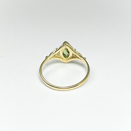 Peridot Ring-Rocks and Gems Canada