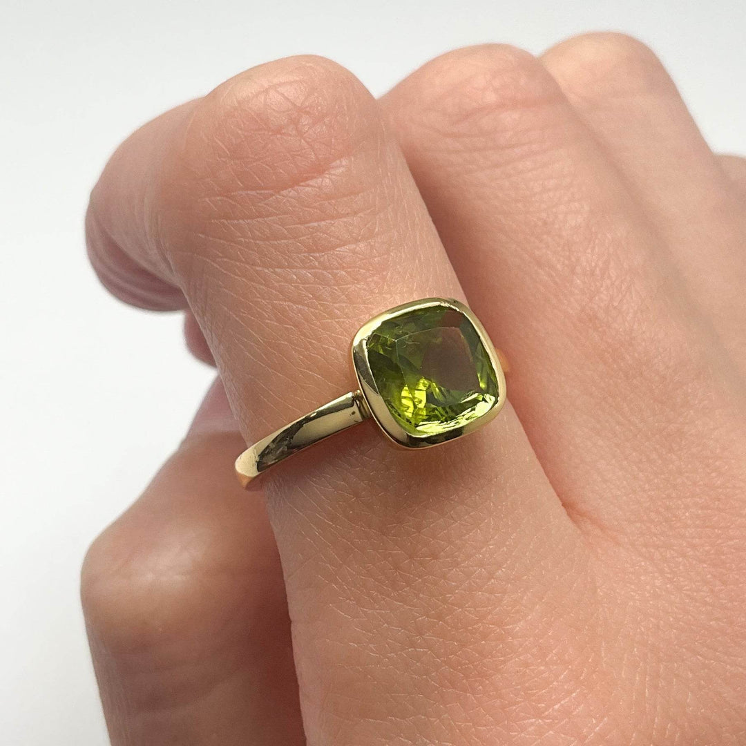 Peridot Ring-Rocks and Gems Canada