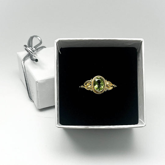 Peridot Ring-Rocks and Gems Canada
