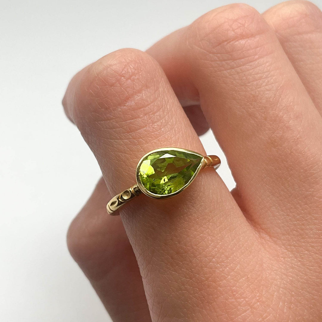 Peridot Ring-Rocks and Gems Canada