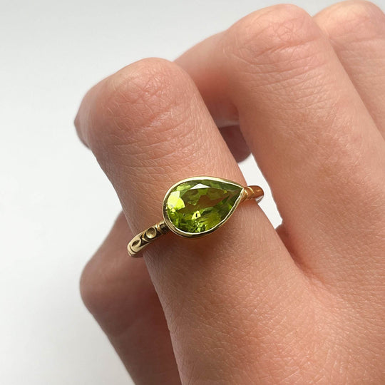 Peridot Ring-Rocks and Gems Canada