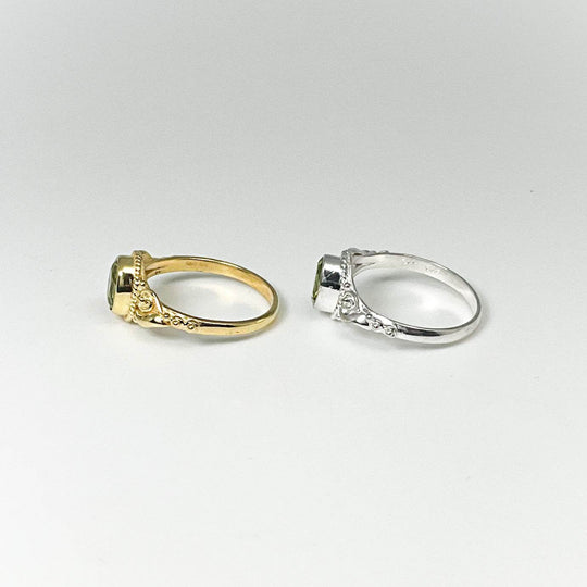 Peridot Ring-Rocks and Gems Canada
