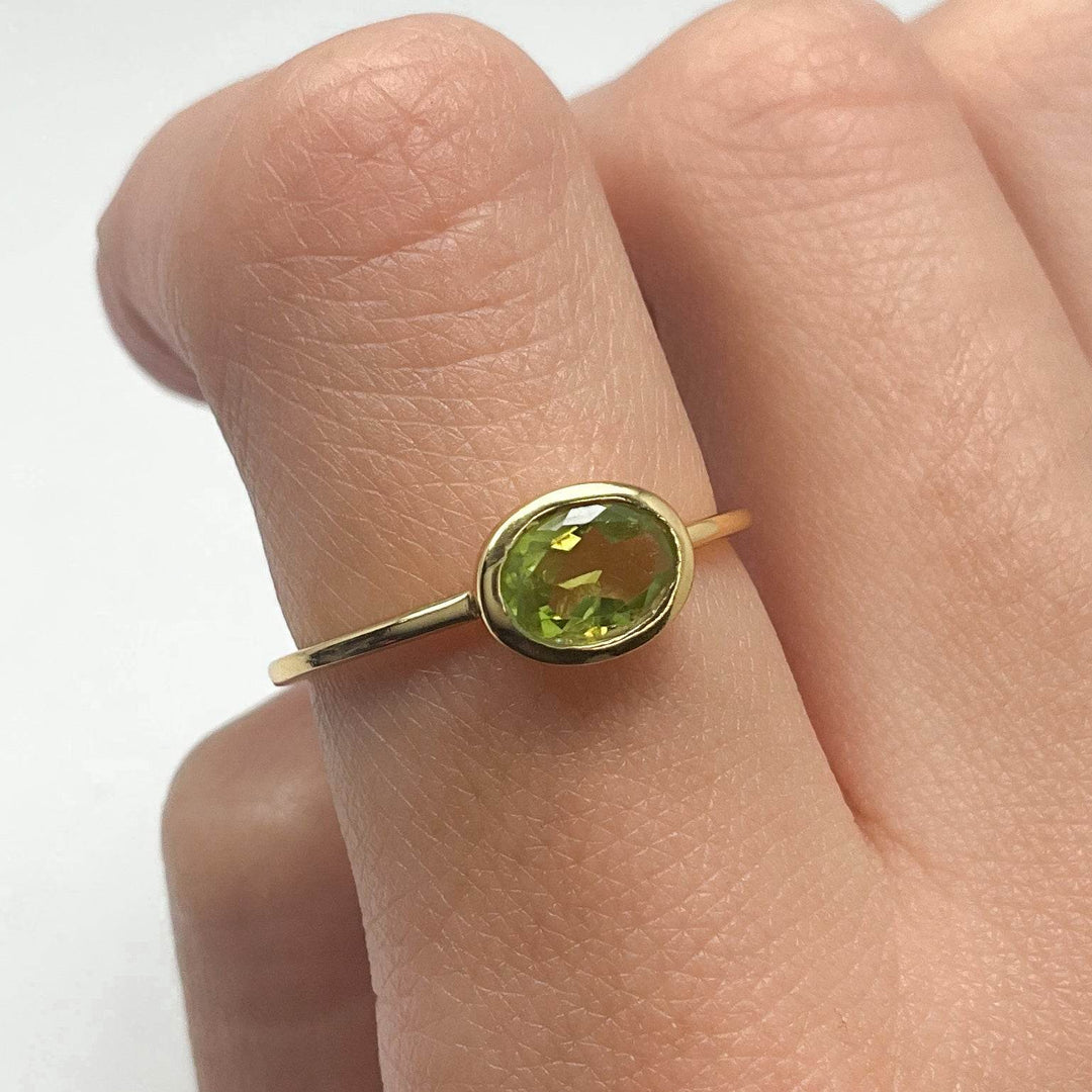 Peridot Ring-Rocks and Gems Canada