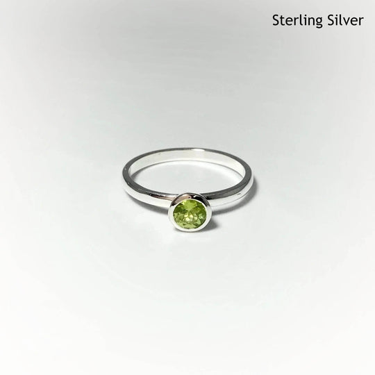 Peridot Ring-Rocks and Gems Canada