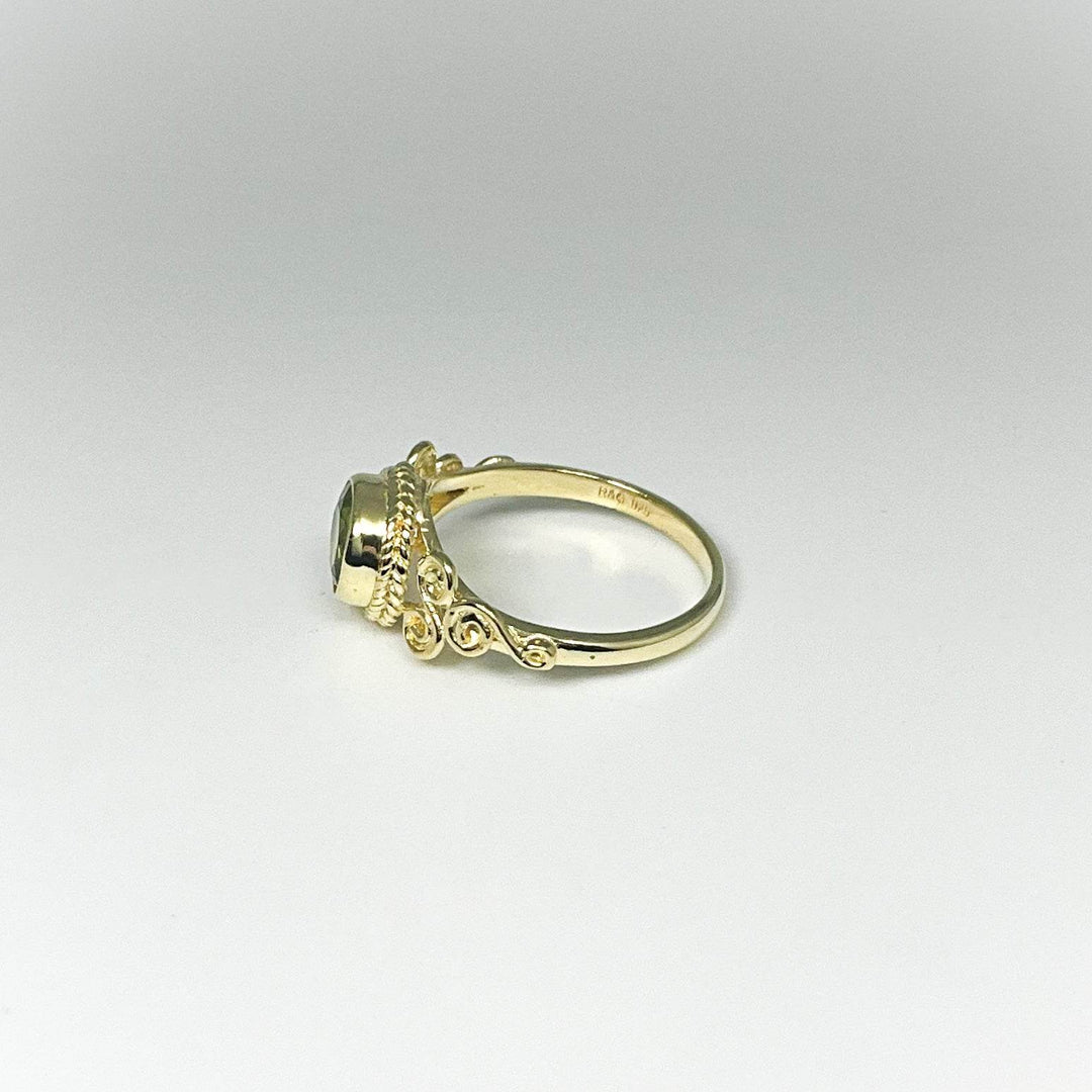 Peridot Ring-Rocks and Gems Canada