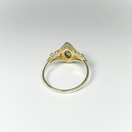 Peridot Ring-Rocks and Gems Canada