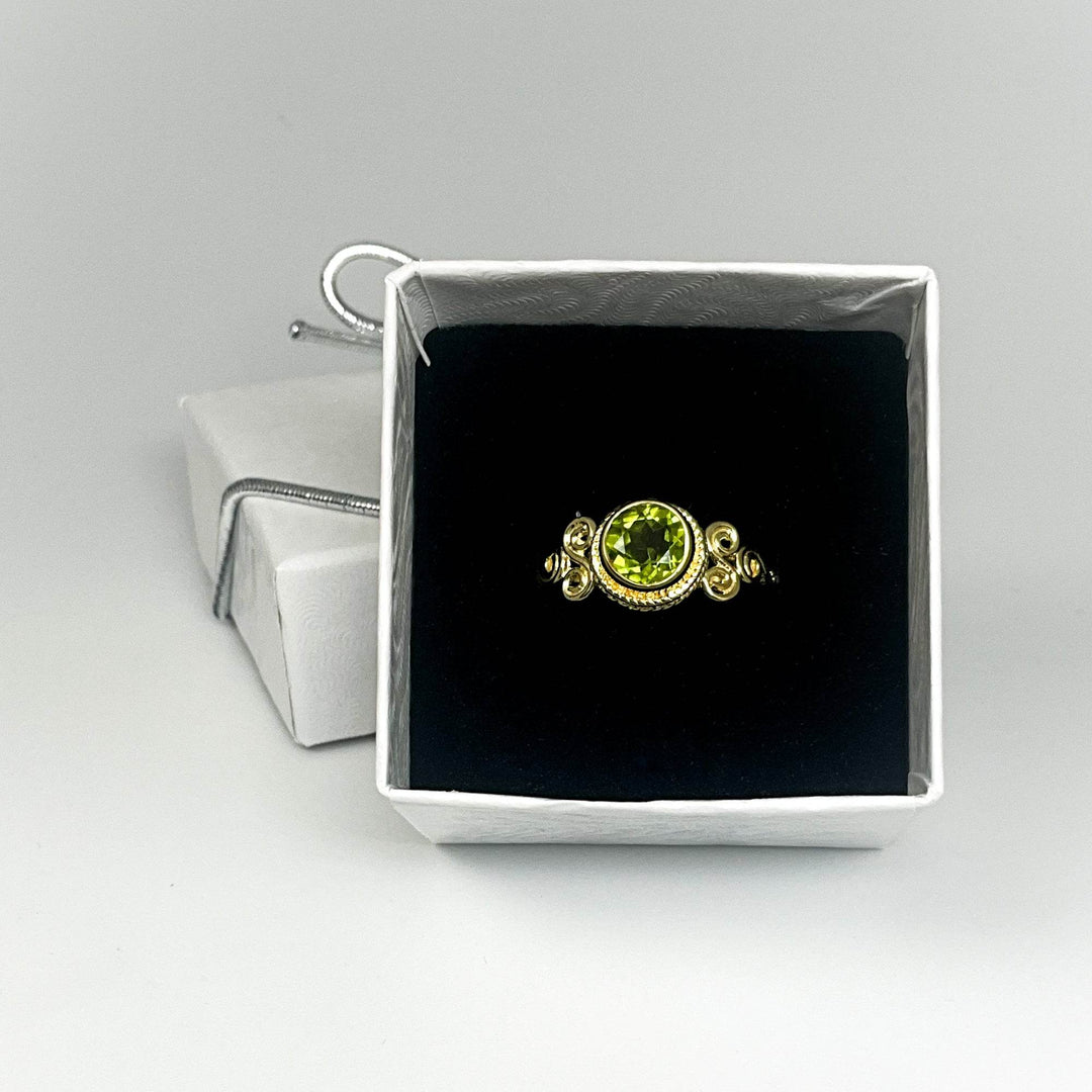 Peridot Ring-Rocks and Gems Canada