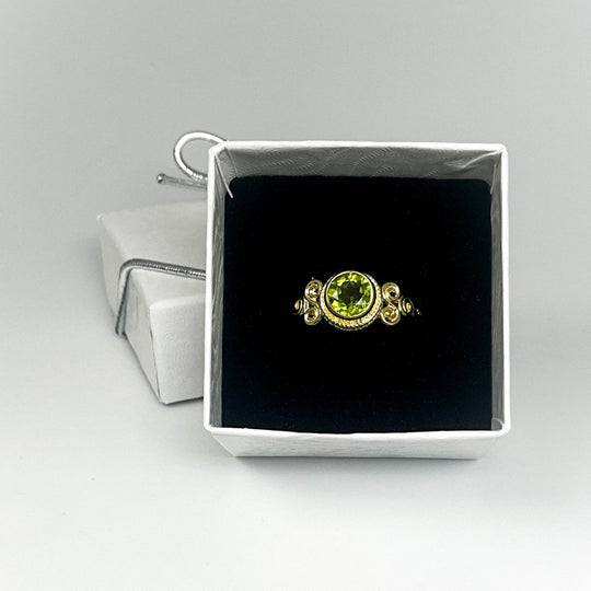 Peridot Ring-Rocks and Gems Canada