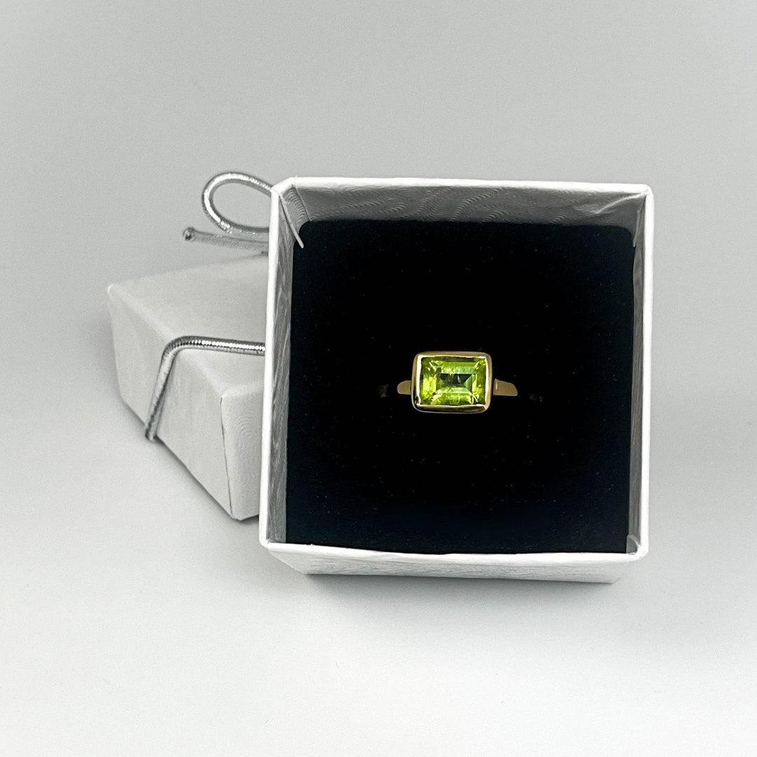 Peridot Ring-Rocks and Gems Canada