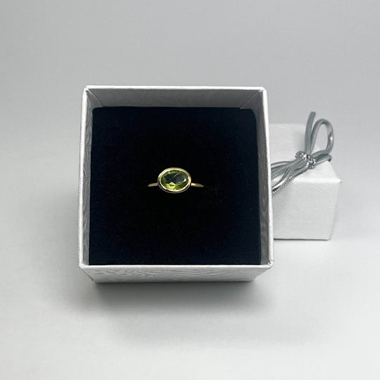 Peridot Ring-Rocks and Gems Canada