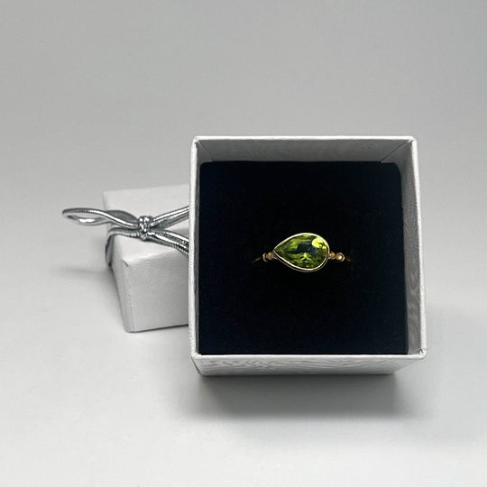 Peridot Ring-Rocks and Gems Canada