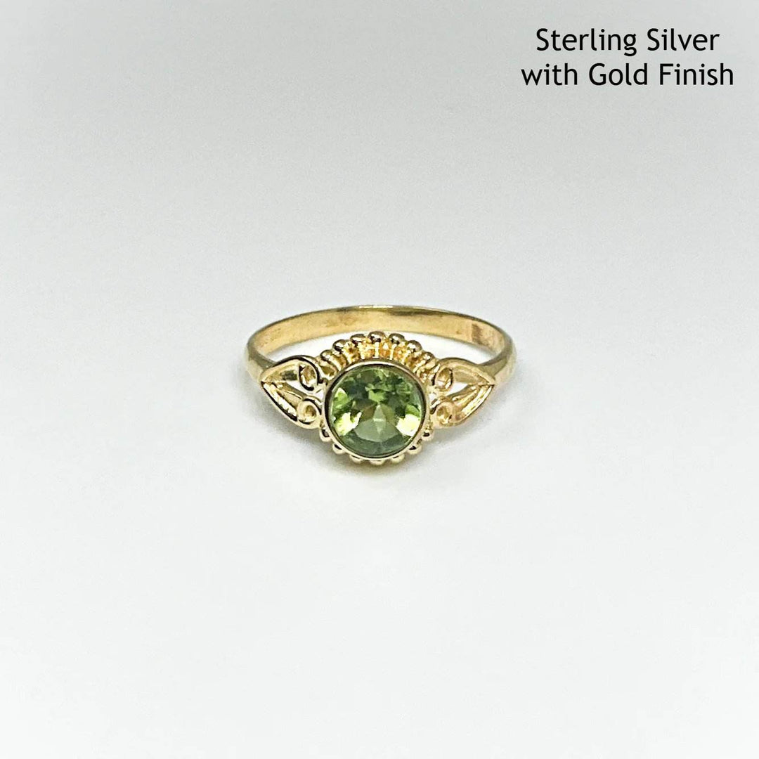 Peridot Ring-Rocks and Gems Canada