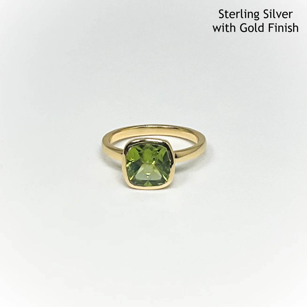 Peridot Ring-Rocks and Gems Canada