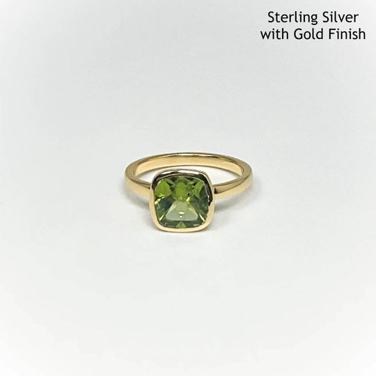Peridot Ring-Rocks and Gems Canada