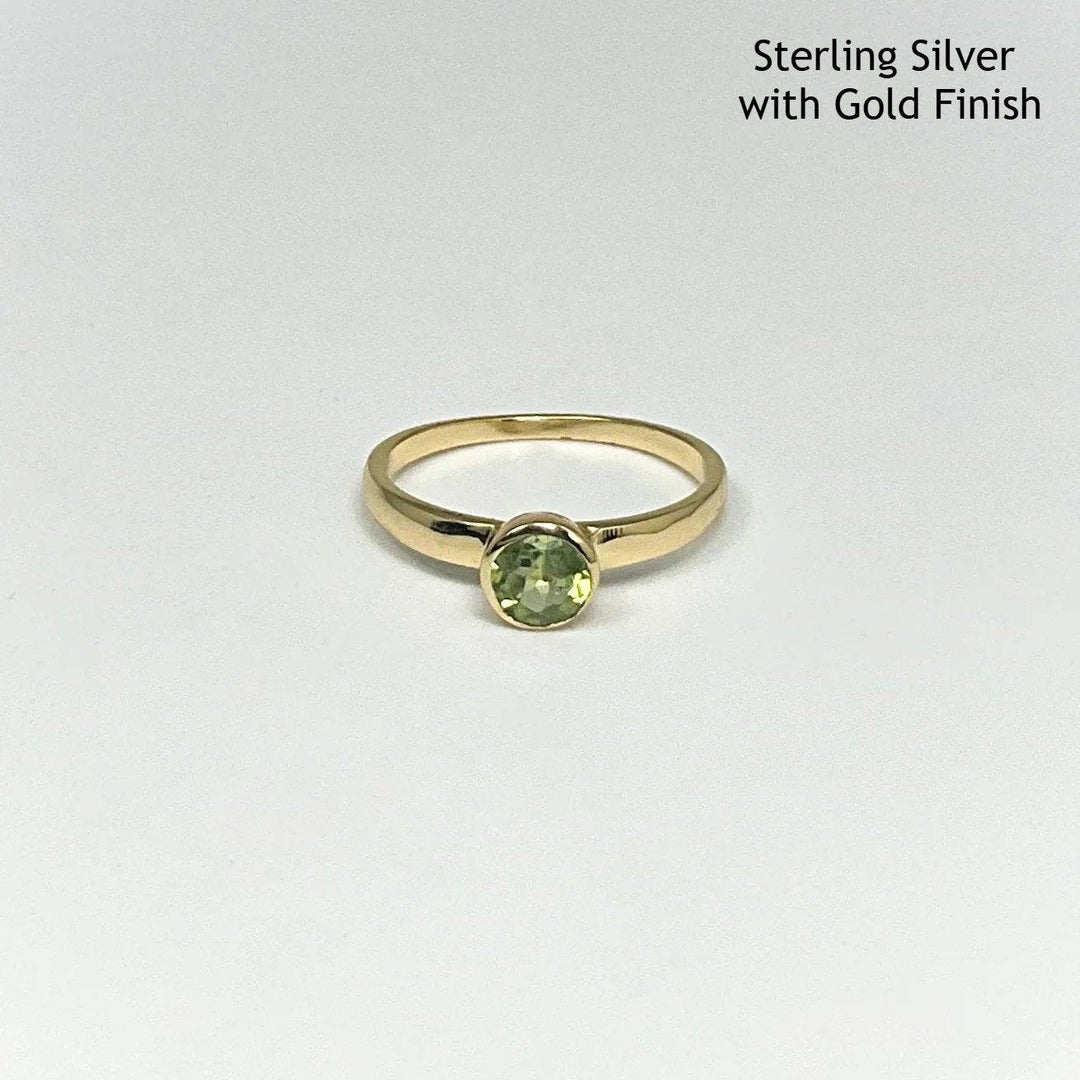 Peridot Ring-Rocks and Gems Canada