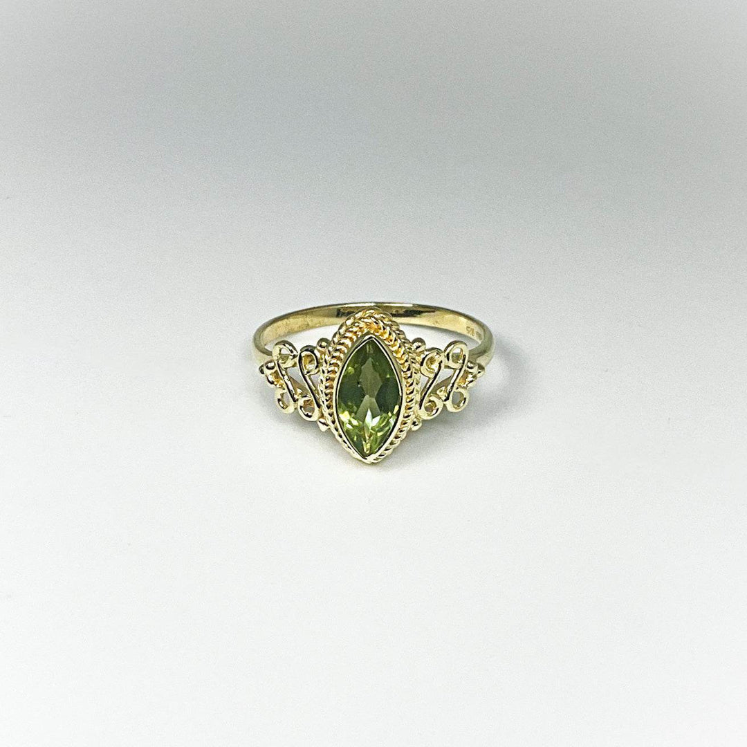 Peridot Ring-Rocks and Gems Canada