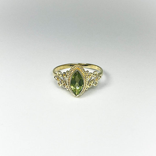 Peridot Ring-Rocks and Gems Canada