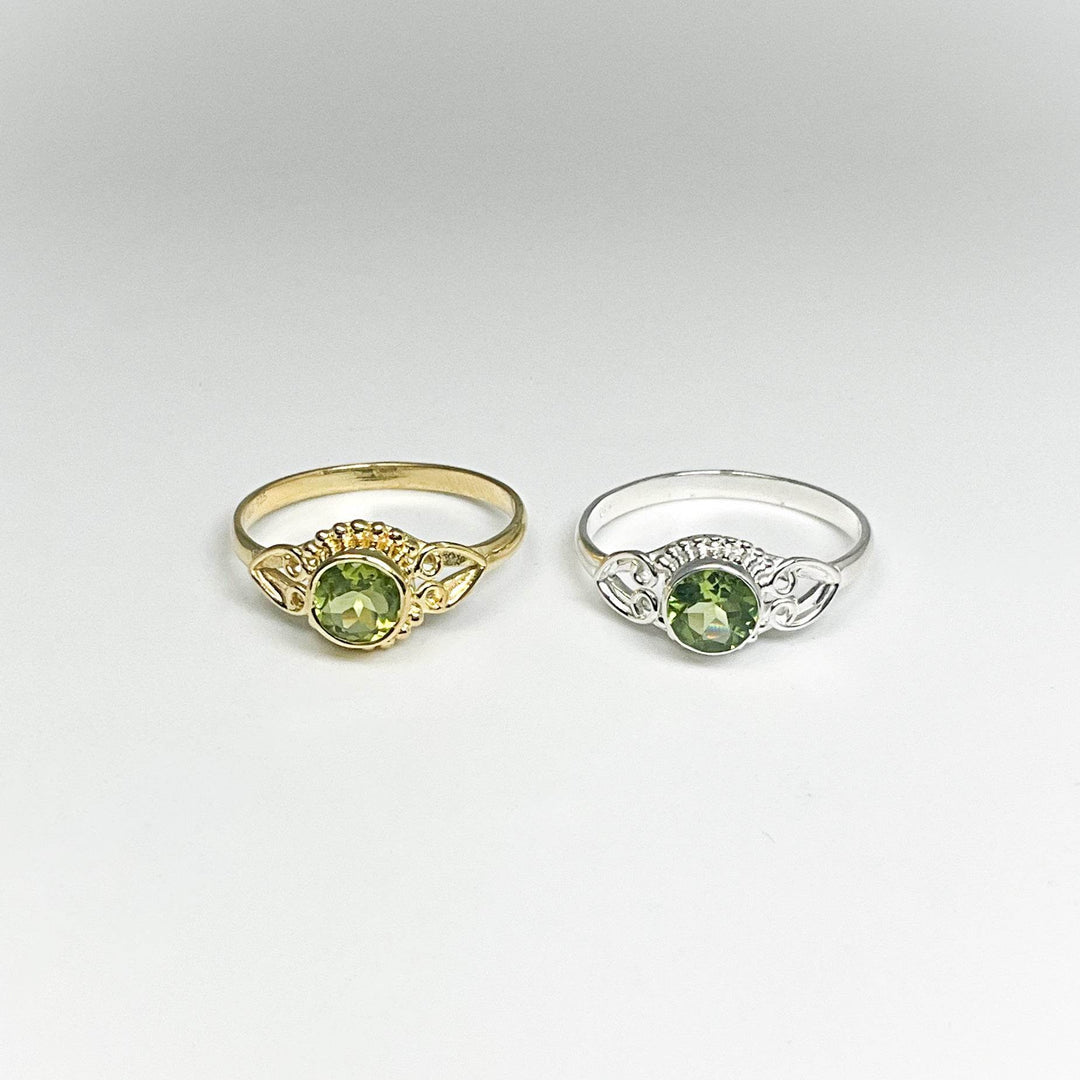 Peridot Ring-Rocks and Gems Canada