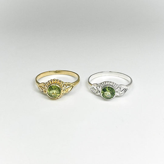 Peridot Ring-Rocks and Gems Canada