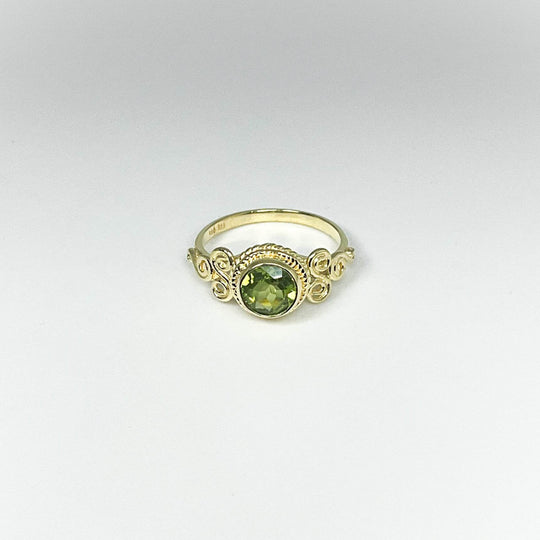 Peridot Ring-Rocks and Gems Canada