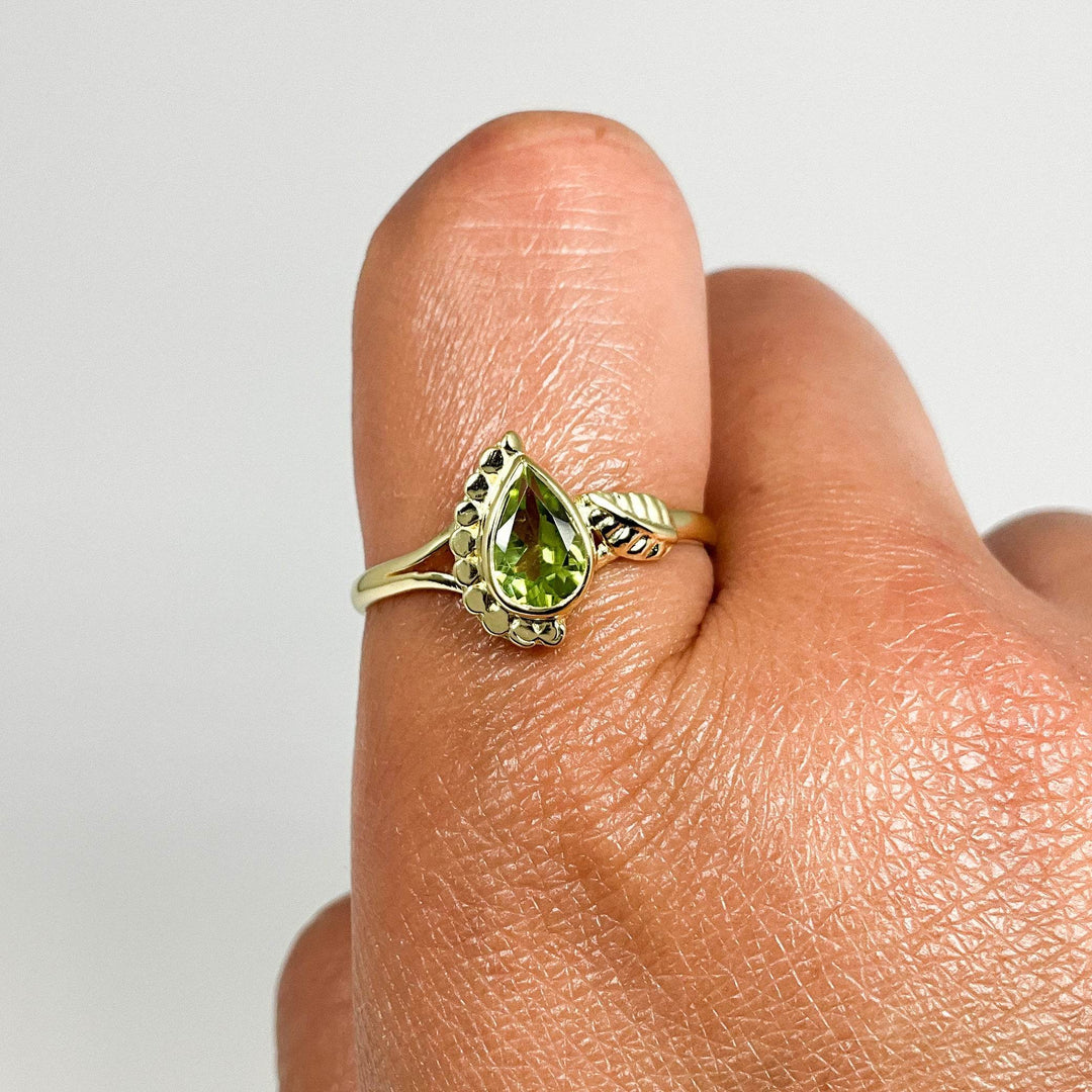 Peridot Ring-Rocks and Gems Canada