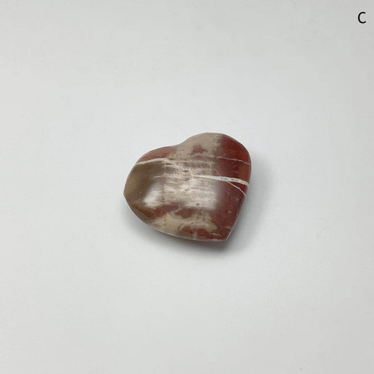 Petrified Wood Heart-Rocks and Gems Canada