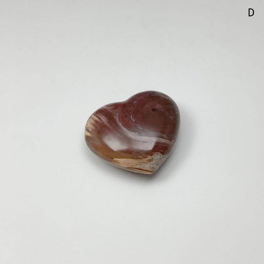 Petrified Wood Heart-Rocks and Gems Canada