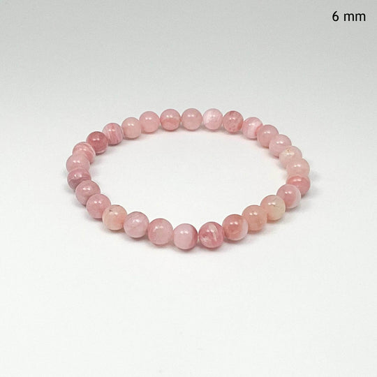 Pink Peruvian Opal Beaded Bracelet-Rocks and Gems Canada