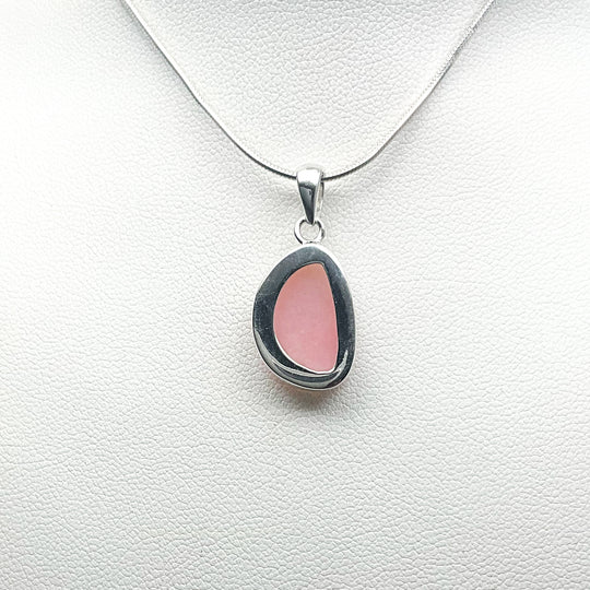 Pink Peruvian Opal Pendant-Rocks and Gems Canada