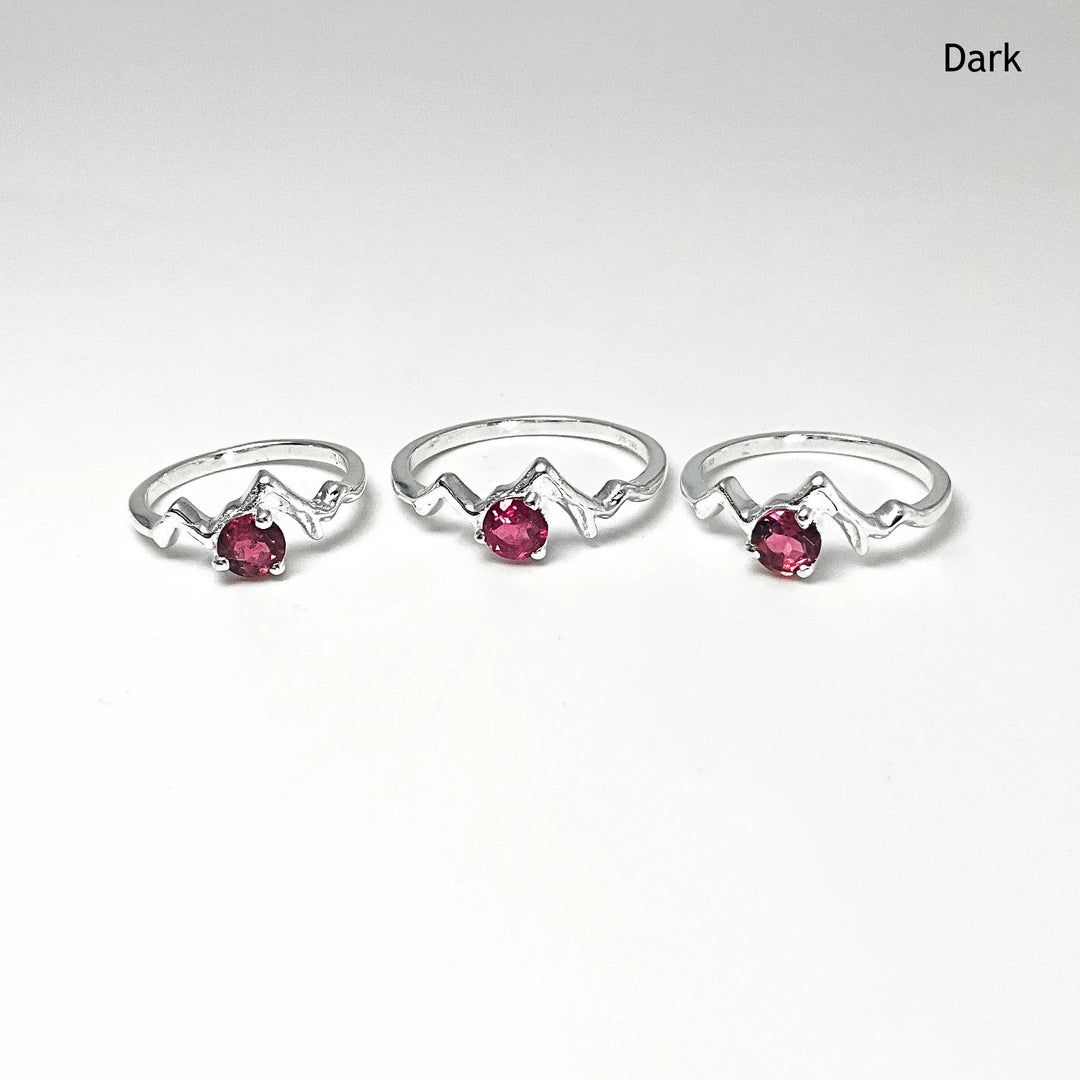 Pink Tourmaline Mountain Ring-Rocks and Gems Canada